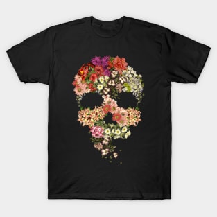 Skull Floral Decay T-Shirt